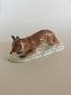 Royal Copenhagen Harald Wiberg Figurine of Fox No. 373