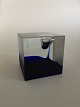 Torben 
Jørgensen 
Glassart for 
Holmegaard from 
1995. No. 877. 
Measures 7 x7 x 
7 cm (2 3/4"). 
In ...