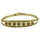 A sapphire 
bracelet set 
with seven 
sapphires, 
mounted in 18k 
gold. 
L. 18,8 cm.
Antik ...