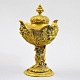 Perfume burner, 
bronze, France. 
19th century. 
With a lid. 
Decoration in 
the form of 
masks and ...