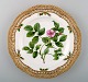 Royal Copenhagen Flora Danica reticulated dinner plate. 
