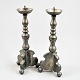 Pair of pewter 
altar 
candlesticks. 
20th C. 
Arendal. 
Norway. Baroque 
style. Height: 
34 cm. ...
