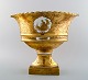 Antique French great centerpiece in Sevres / Paris style, gold plated with 
classical motif.