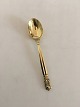 Georg Jensen 
Acorn Gilded 
Sterling Silver 
Mocha Spoon No 
035. Measures 
9.6 cm / 3 
25/32"