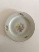 Antique Royal 
Copenhagen 
Plate with 
Flower 
Decoration 
1790-1810. The 
porcelain is 
quite worn and 
...