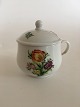 Royal 
Copenhagen 
Antique 
Bouillon Cup 
with Lid and 
Handpainted 
Flower 
Decoration 
1820-1850. 5.5 
...