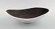 Ingrid Atterberg for Upsala-Ekeby "Negro" ceramic bowl.
