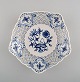 Meissen blue onion pattern pierced bowl, 20 c.
