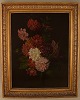 Old master. Oil on wood, 1780s-1820s.
Flowers.
Painting of very high quality.