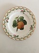 Royal 
Copenhagen 
Antique Full 
Saxon Flower 
Fruit Plate 
with Pierced 
Lace Border. In 
whole ...