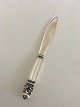 Georg Jensen 
Sterling Silver 
Acorn Letter 
Opener No 301. 
All Silver. 
Measures 20 cm 
/ 7 7/8"