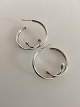 Georg Jensen 
Sterling Silver 
Earrings No 288 
med Perler 
designet af 
Vivianna Torun 
Bülow Hübe. ...