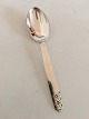 Georg Jensen 
Mayan Sterling 
Silver Dinner 
Spoon No 011. 
Measures 18.7 
cm / 7 23/64"
