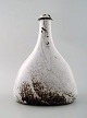 Kähler, Denmark, large glazed stoneware vase. Nils Kähler. 1960s. Bottle-shaped.
