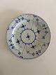 Royal 
Copenhagen 
Antique Blue 
Fluted Plain 
Plate. Measures 
24.5 cm dia. / 
9 41/64 in. The 
plate ...
