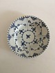 Royal 
Copenhagen 
Antique Blue 
Fluted Full 
Lace Plate. 
Measures 23.5 
cm dia. / 9 1/4 
in. The ...