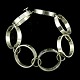 Hans Hansen - 
Denmark. 
Sterling Silver 
Bracelet. 
1960's
Designed and 
crafted by Hans 
Hansen ...
