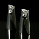 Hans Bunde / 
Cohr. Sterling 
Silver Salt & 
Pepper Set. 
Denmark - 1950s
With black and 
white ...