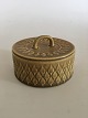 Bing and 
Grøndahl / 
Kronjyden 
Relief Sugar 
Bowl with Lid. 
Jens Quistgaard 
Stoneware.
Measures 5 ...