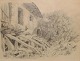 Møller, Jens 
Peter (1783 - 
1854) Denmark: 
Watermill. Lead 
on paper. 
Unsigned. 25.5 
x 33 cm.
Framed.