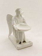 Bing & Grondahl baptism angel figure of bisquit sold