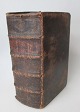Christian V's Bible. Leather bound. Ninth edition. Copenhagen 1769. At the back of the book: The ...