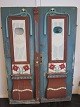 Door made of pinewood, Danich, about 1780
Very beautiful door which originates from the 
village, Elstrup and the island Als
Please note the special glass in one of the 
windows
We have a large choice of antique doors
