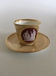 Royal 
Copenhagen 
Early Cup and 
saucer with 
Thorvaldsen 
Motif from 
1860-1880
In good ...