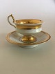 Royal Copenhagen Empire Cup and saucer from 1820-1850