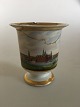Royal Copenhagen Empire Lion Cup with motif of Frederiksborg Castle frfom 
1820-1850