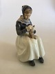 Royal Copenhagen Figurine of Woman with Cloth No. 1317