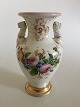 Bing and 
Grondahl Early 
Overglaze vase 
with lionheads 
in Bisque.
Measures 27cm 
/ 10 3/5". Is 
...