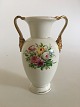 Bing & Grondahl 
early vase with 
snake handles.
Measures 23cm 
/ 9". In good 
conditon, has 
wear ...