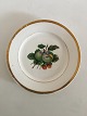 Royal Copenhagen Antique Plate from 1820-1850 with fruit motif