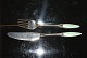 Kongelys Green, 
Children's 
Cutlery Knife 
and Fork Silver
Stamped 
Frigast, 
Sterling
Length ...