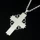 Georg Jensen 
Art Deco 
Sterling Silver 
Cross Pendant 
#89A
Stamped with 
1933-44 Georg 
Jensen ...