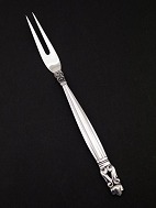 Georg Jensen Acorn Sterling Silver cold meat Fork