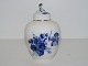 Royal 
Copenhagen Blue 
Flower Curved 
with gold edge, 
lidded tea 
caddy.
The factory 
mark show ...