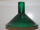 Holmegaard, P&T green art glass lamp for ceiling fixture.Diameter 31 cm.Perfect condition.