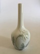 Royal Copenhagen Art Nouveau Vase No. 615/43 with Rose decoration