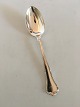 "Anne Marie" 
Dessert Spoon. 
Frigast 
Silverplate 
Denmark. 17.7 
cm L.