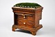 Danish Sewing 
box in oak, 
19th century. 
Designed as 
Louis XVI chest 
of drawers. 
With screw and 
...