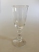 Holmegaard 
"Charlotte 
Amalie" Beer 
Goblet. 21.5 cm 
H. Designed by 
Per Lütken in 
1980