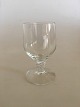 "Amager / 
Twist" Porter 
Glass from 
Kastrup 
Glassworks / 
Holmegaard. 8.5 
cm H. Designed 
by Jacob ...