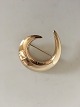 Hans Hansen 14K 
Gold Brooch No 
105. Measures 4 
cm x 4.6 cm / 1 
37/64 in. x 1 
13/16 in. 
Weighs 15 ...