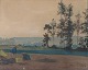 Lombard, Edmond 
(20th ann.): 
Persons on 
field work. 
Watercolor. 
21.5 x 27 cm.
Unframed.