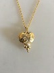 Georg Jensen 
Gilded Sterling 
Silver 1996 
Annual Pendant 
Necklace with 
Grape and Pearl 
Pendant. ...