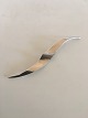 Georg Jensen 
Sterling Silver 
Brooch No 406B. 
Measures 11 cm 
/ 4 21/64 in. x 
1.2 cm / 0 
15/32 in. ...