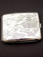 950 silver cigarette case sold