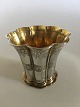 Anton Michelsen Sterling Silver Margrethe Cup Gilded on the inside.